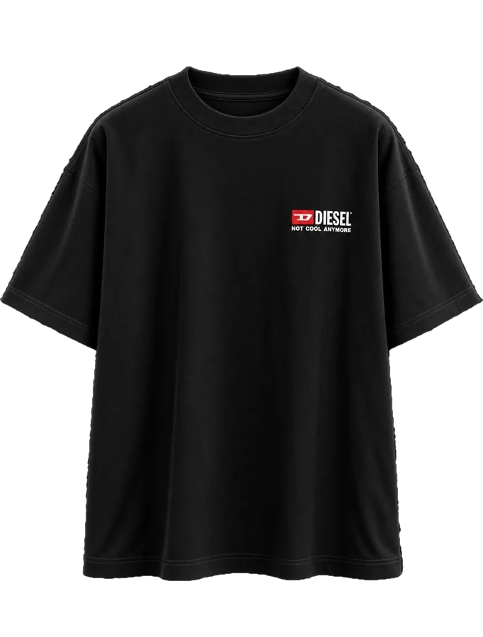 Camisa Oversized preta Trajes SD